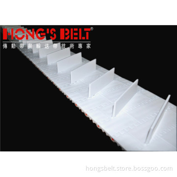 The Food Grade Modular Belt (HS-100A) with Straight Flight